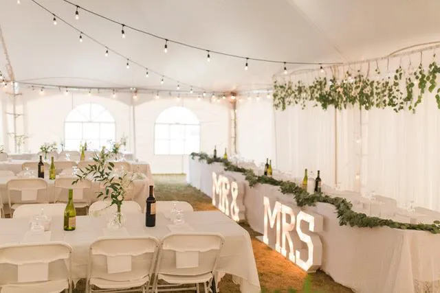 MR & MRS MARQUEE
