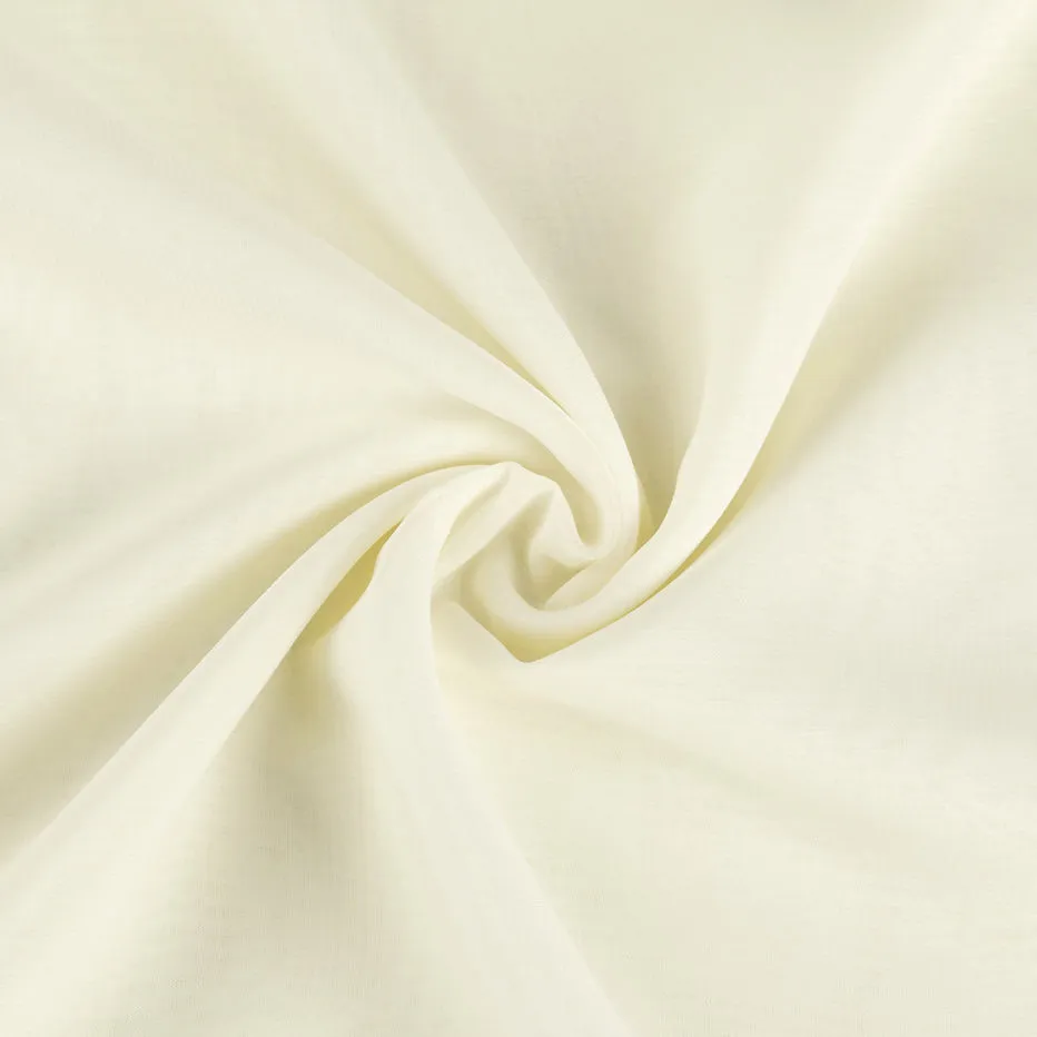30ft Ivory Chiffon Draping