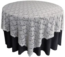 Ivory Lace Overlays