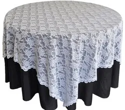 White Lace Overlays