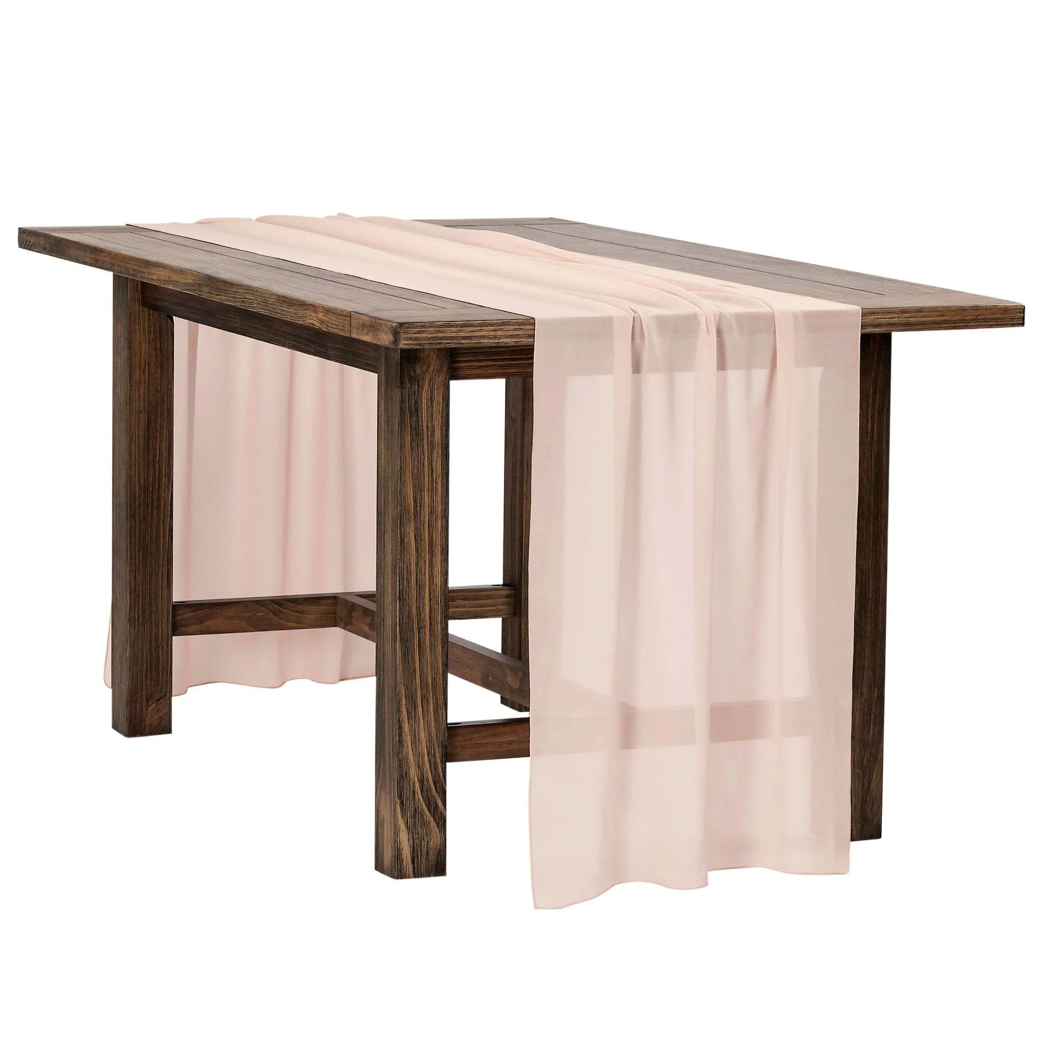 Blush Chiffon Runners