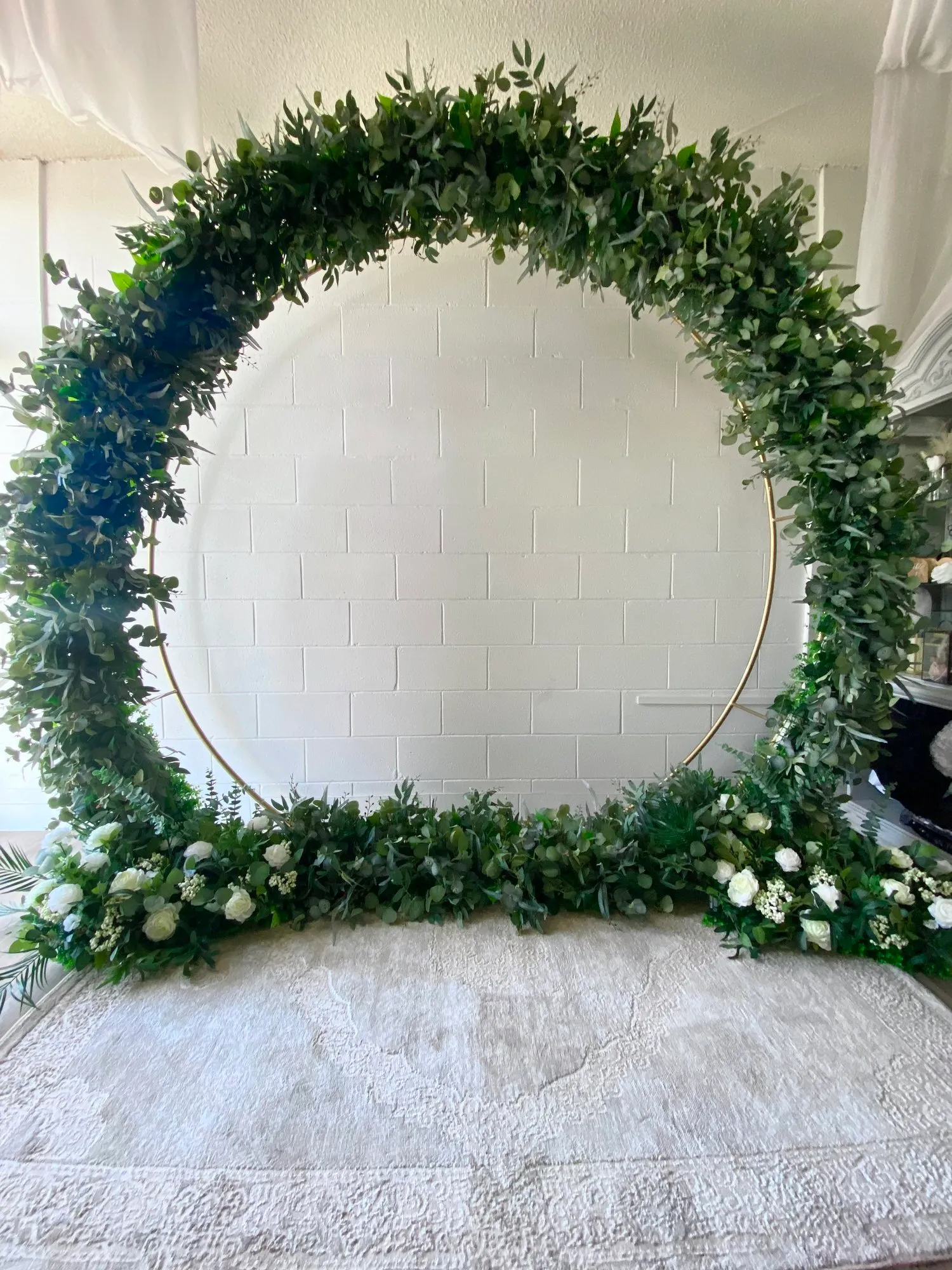 Luxe Greenery Rows