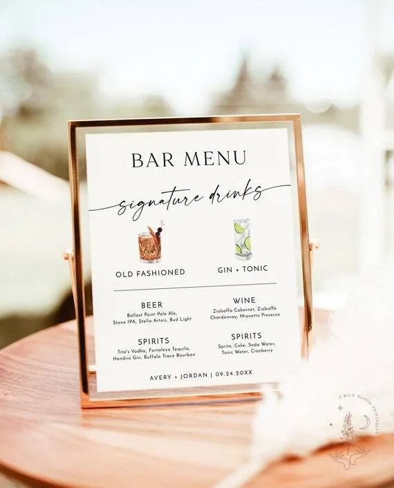Bar Signs