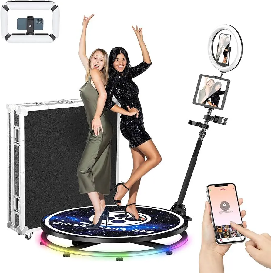 Pedestal 360 Booth Drop & Go