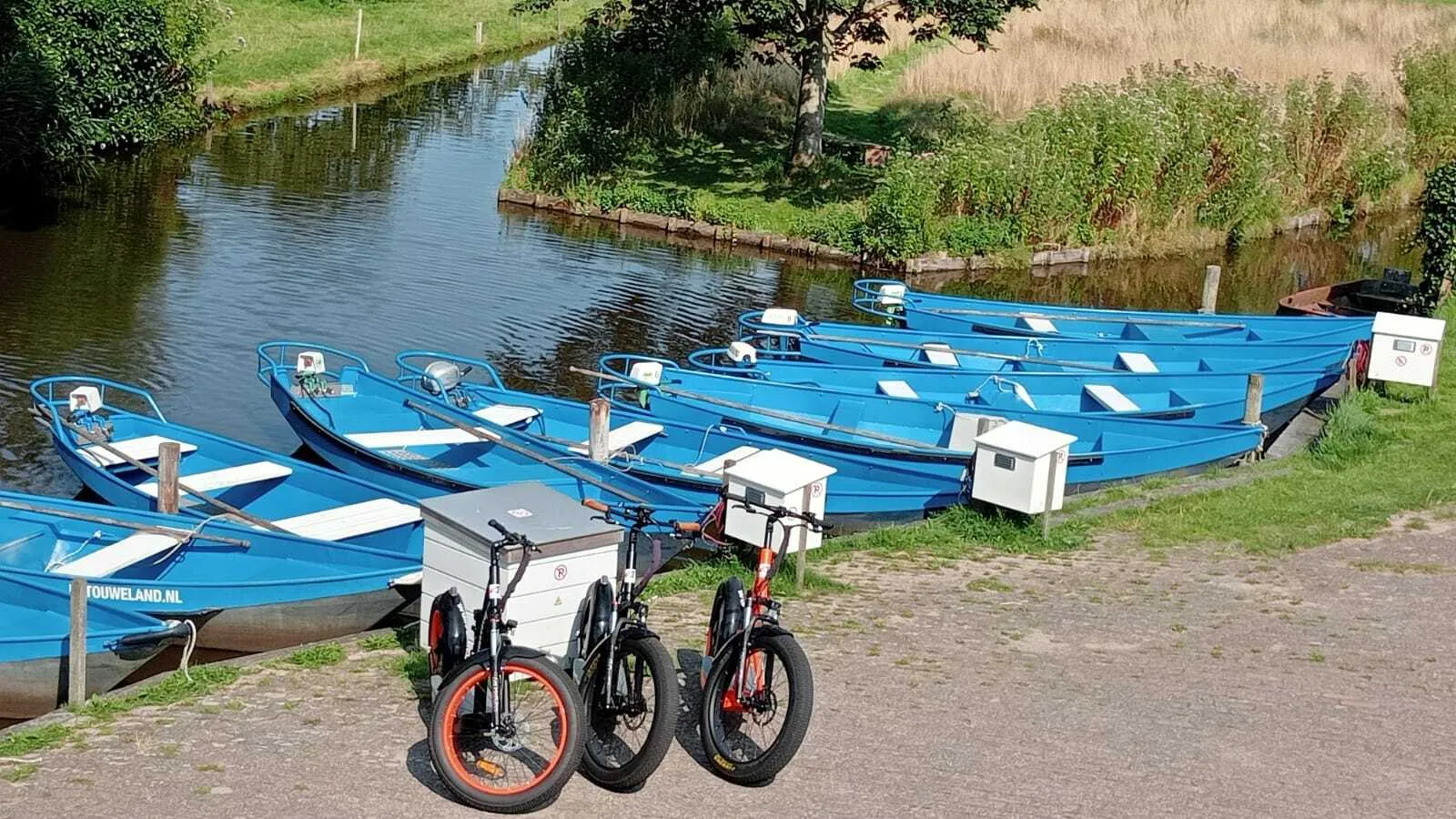 Fluisterboot max. 6 personen