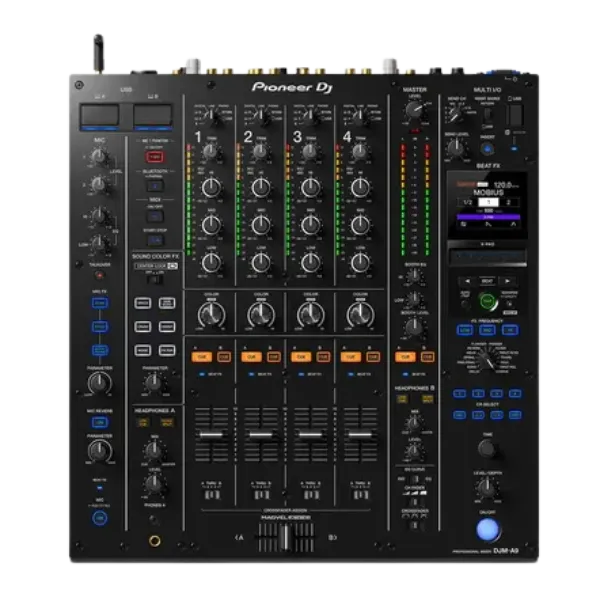 Pioneer DJM A9 4-channel professional DJ mixer (black)