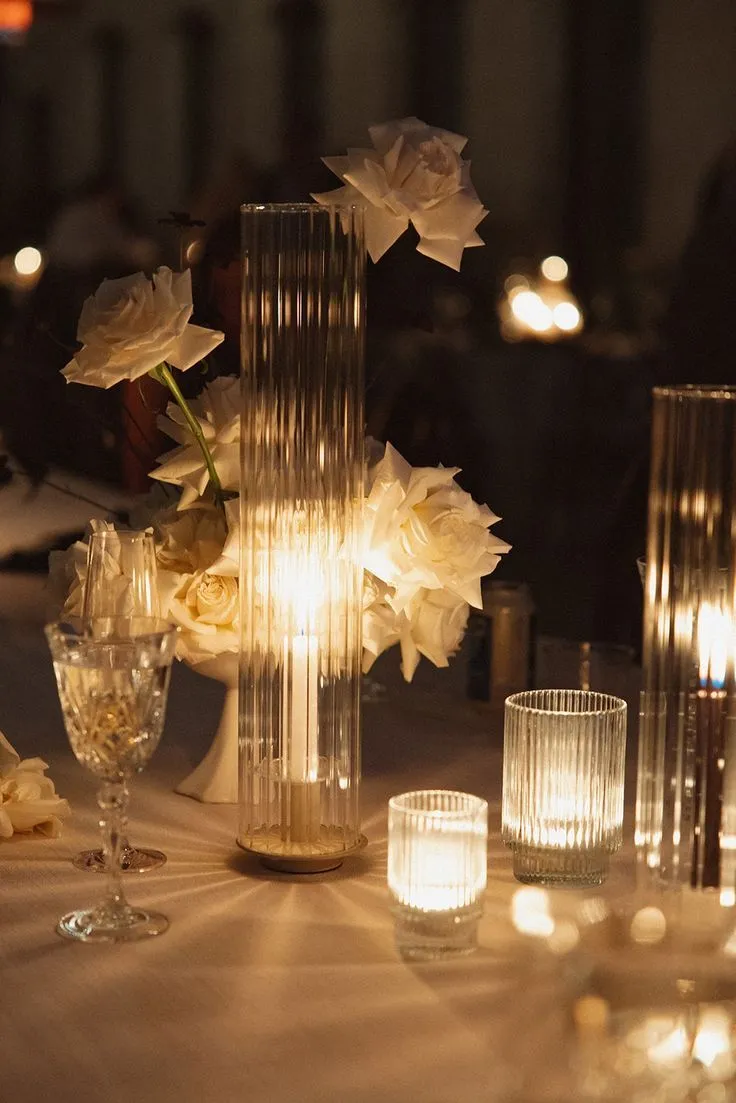 Fluted Candle Shades