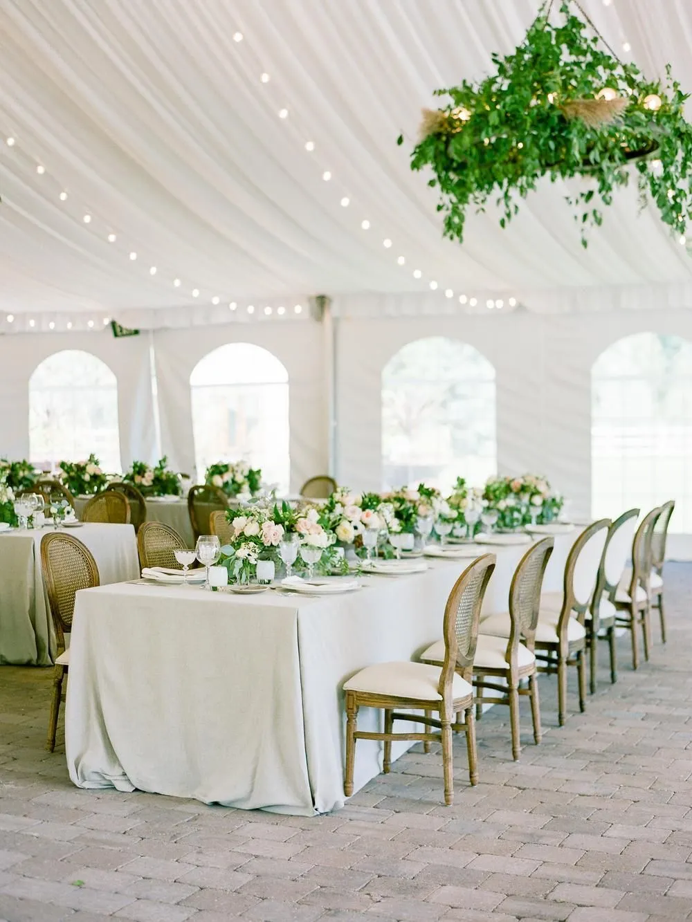 White Tablecloth - Rectangular