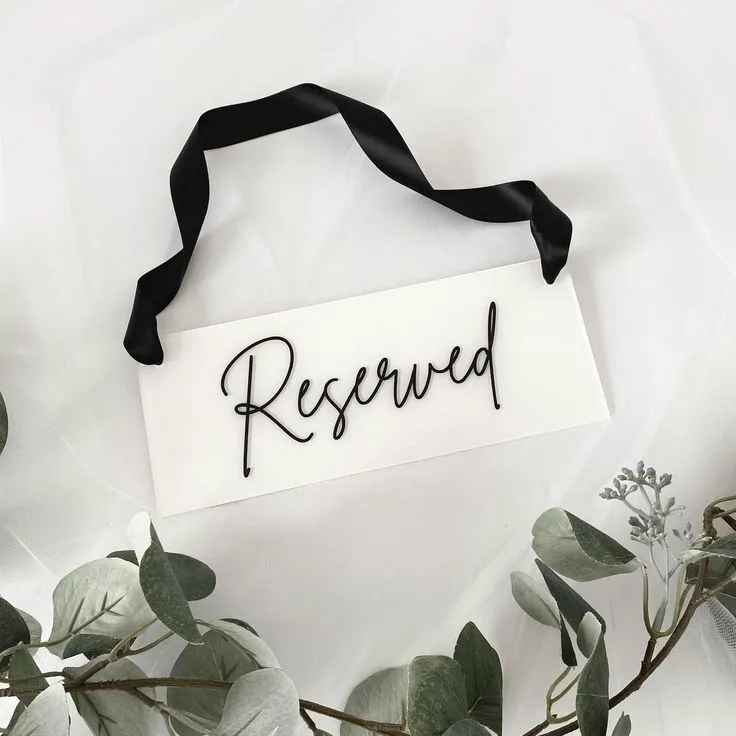 Reserved Signs