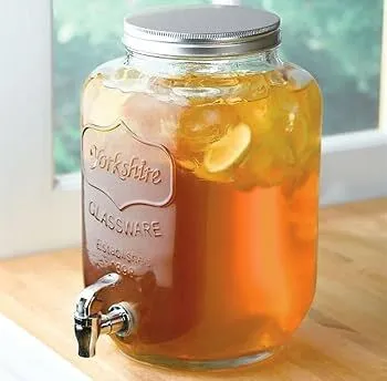 Glass Drink Dispensers - Singles & Doubles Available