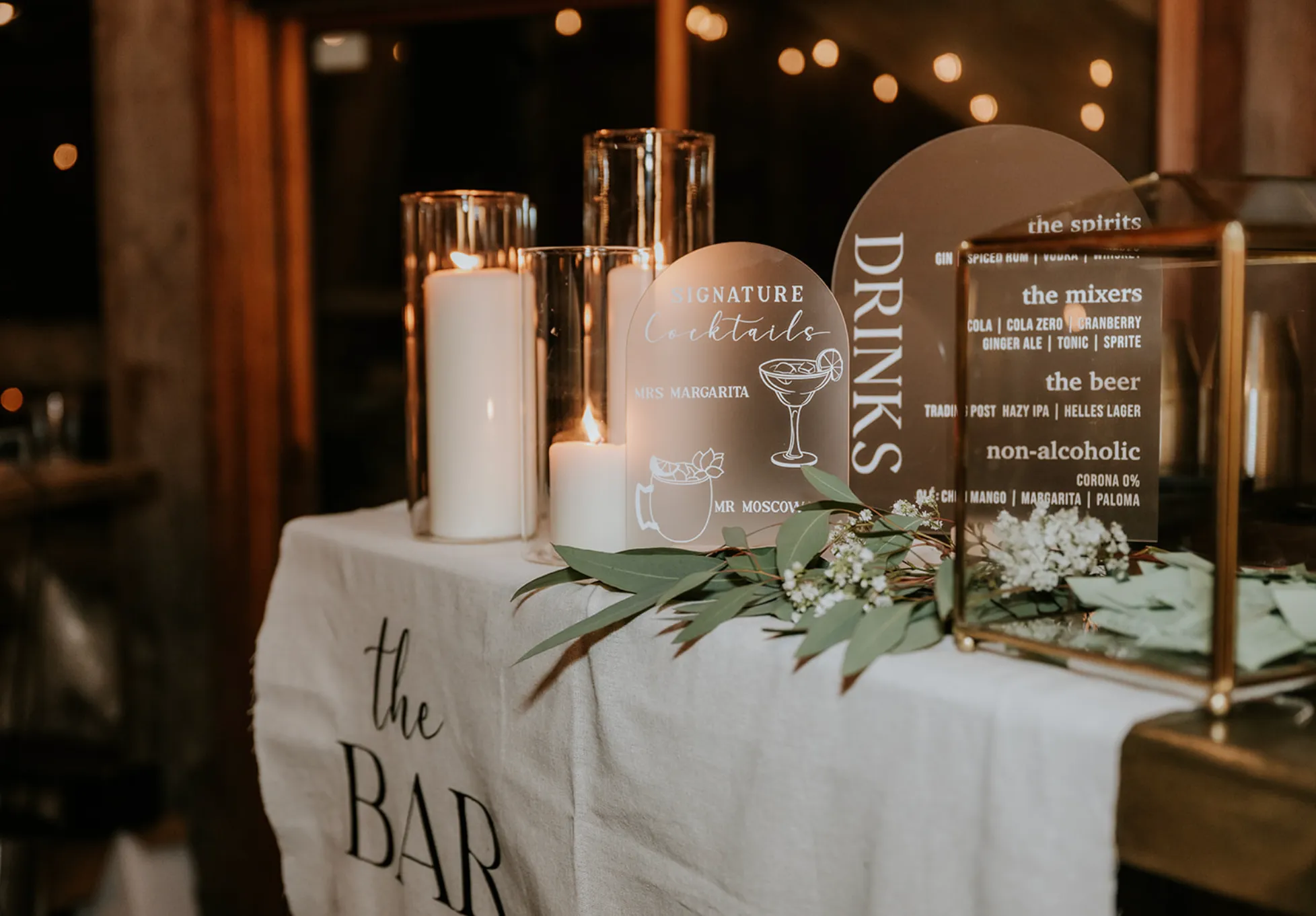 Custom Fabric & Acrylic Signs