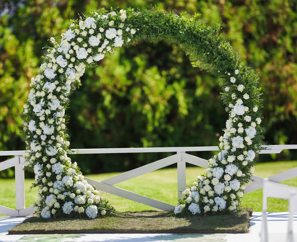 Metal Round Arch