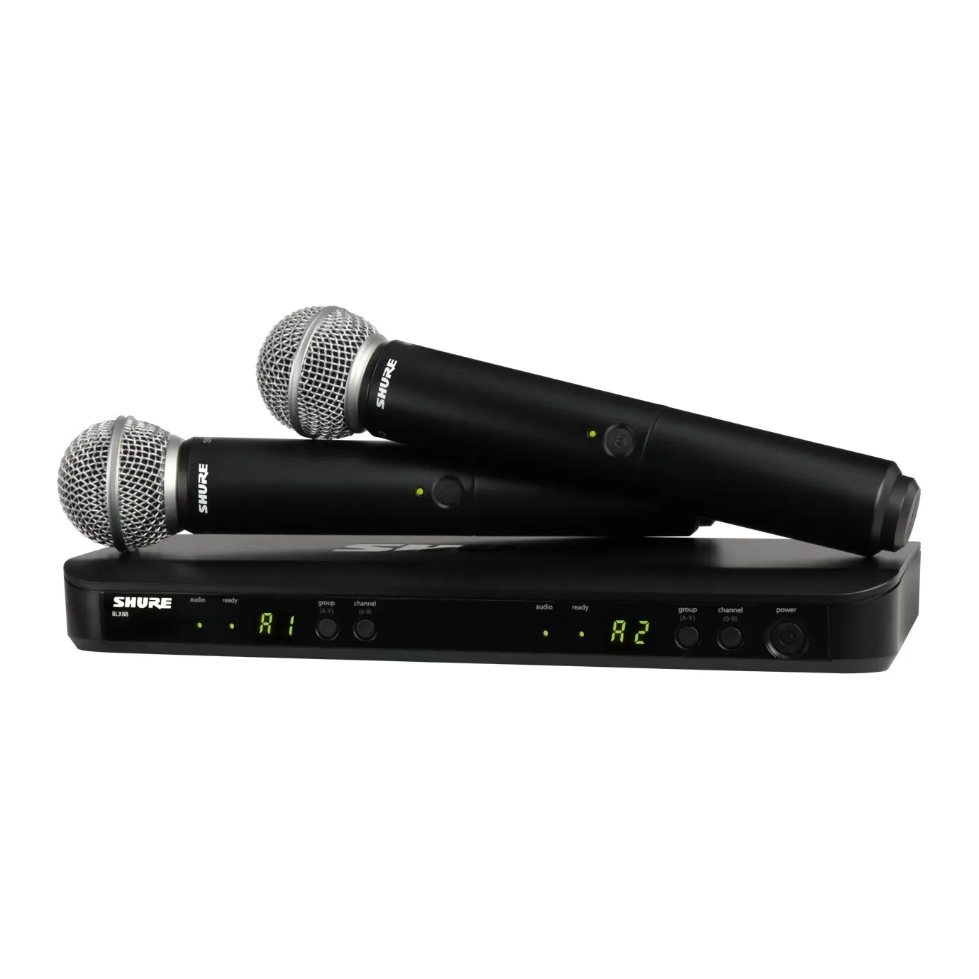 Funkmikro mieten – Shure 2er Set Funkmikros für Events, Konferenzen & Moderationen