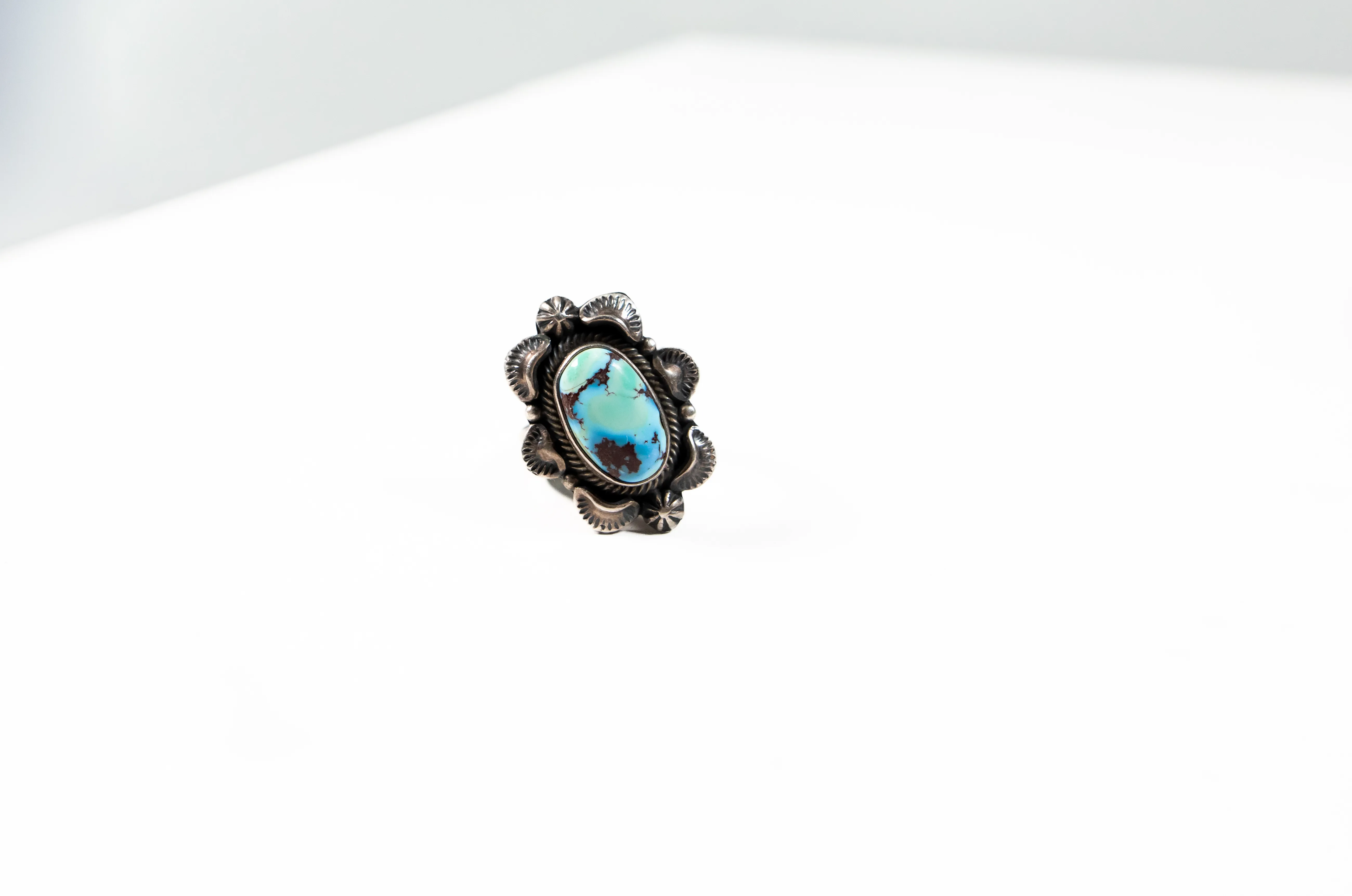 Single Stone Golden Hills Ring