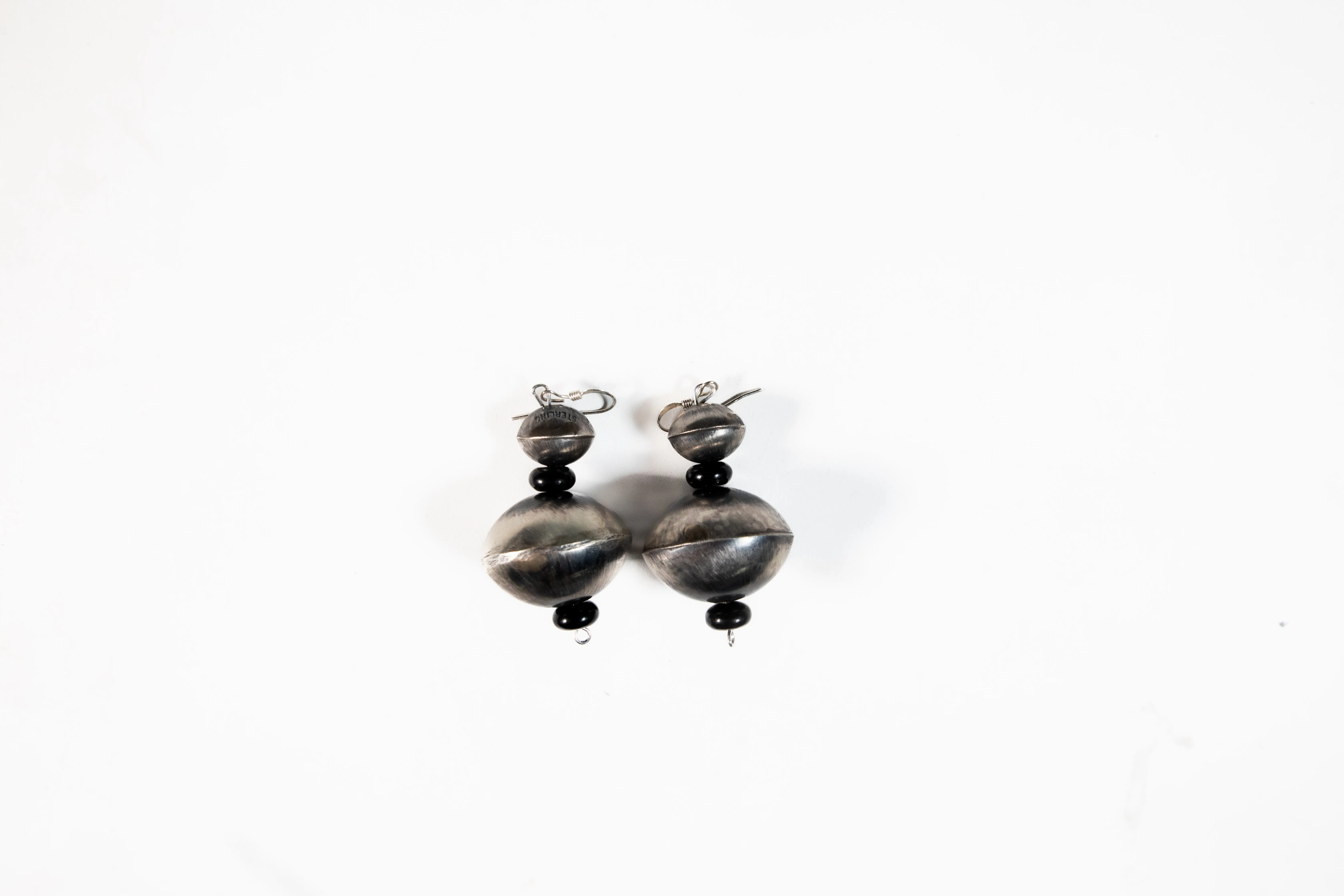 Navajo Peal Drop Earrings