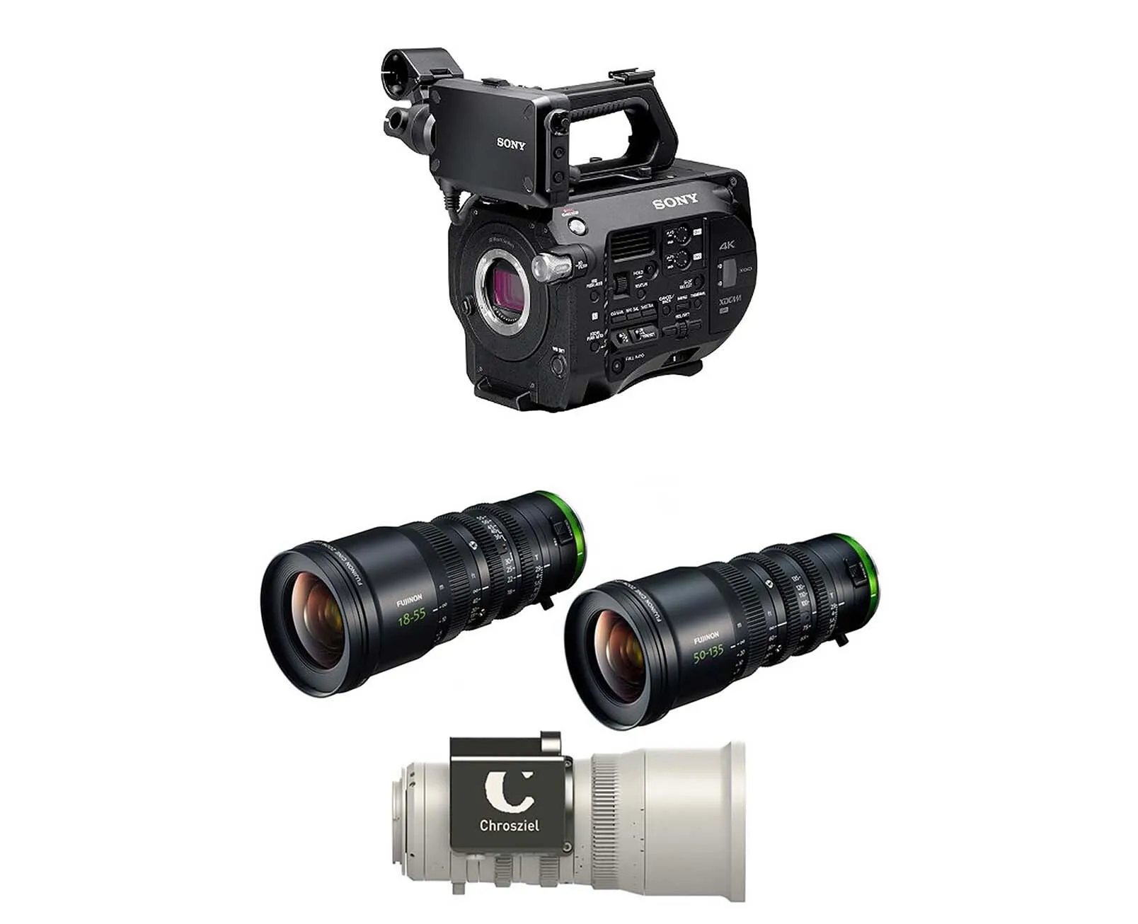 Sony FS7 Camera + Fujinon MK Lens - Bundle