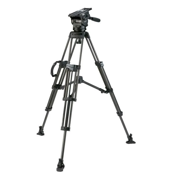 Sachtler Video 18P fluid head and Miller 1576 Sprinter II 2-Stage Carbon Fibre Legs