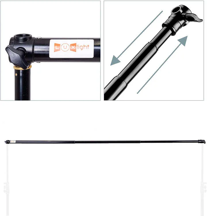 Luxlight 3m Photography Backdrop Support Crossbar
