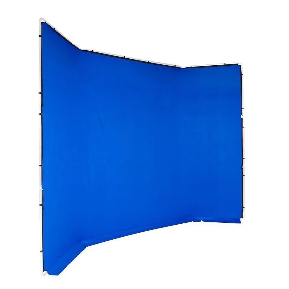 Manfrotto Chroma Key FX 4m x 2.9m Background Kit Blue