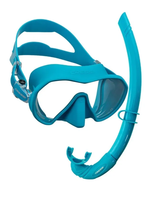 Snorkel Gear - (Teal ZS1 Mask/ Corsica Snorkel)
