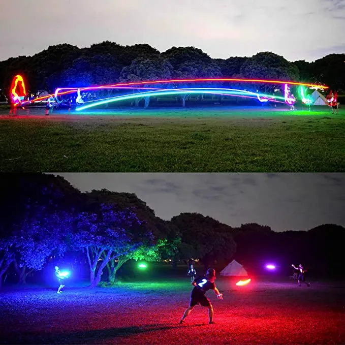 LED Night Frisbee (Beach Game)