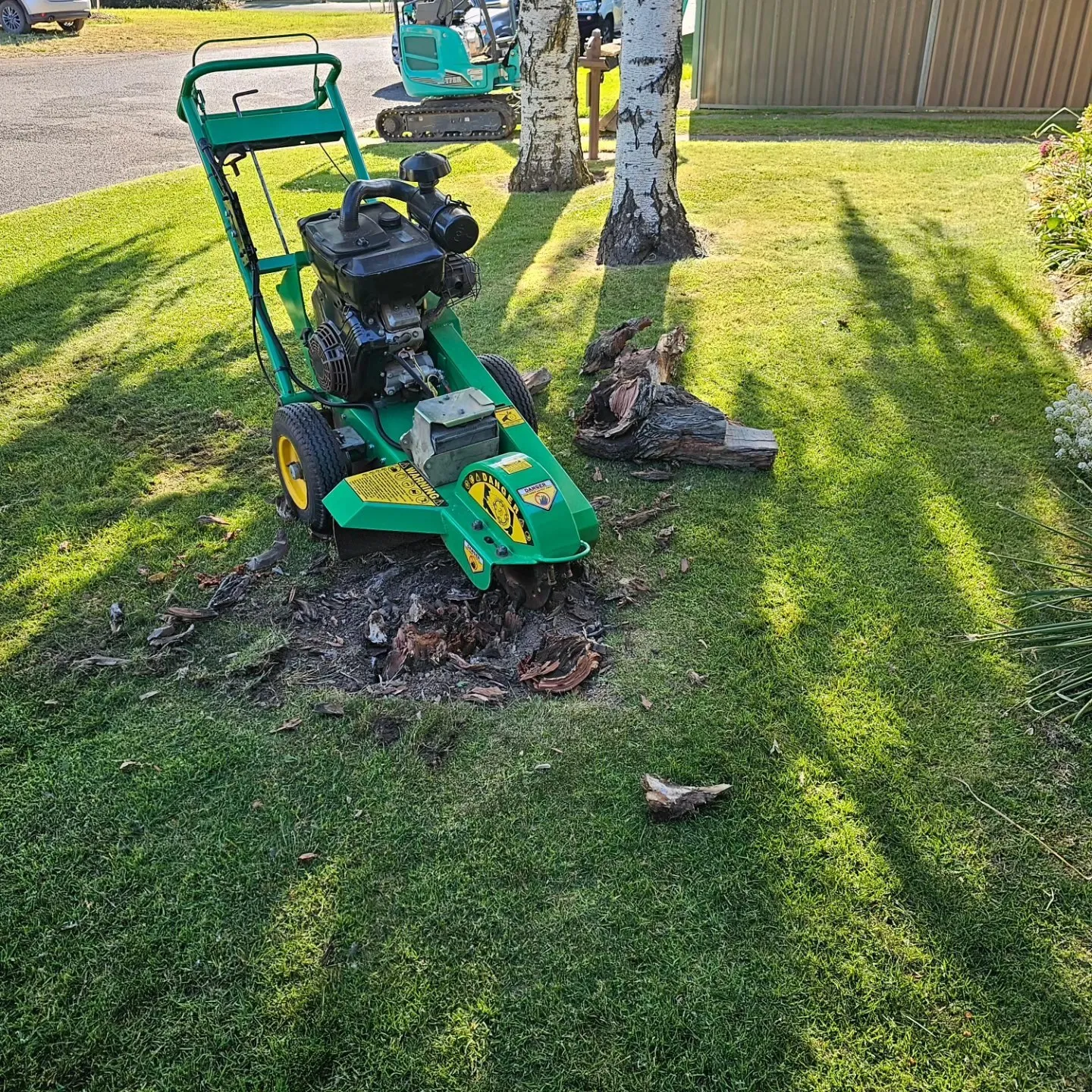 Petrol Stump Grinders