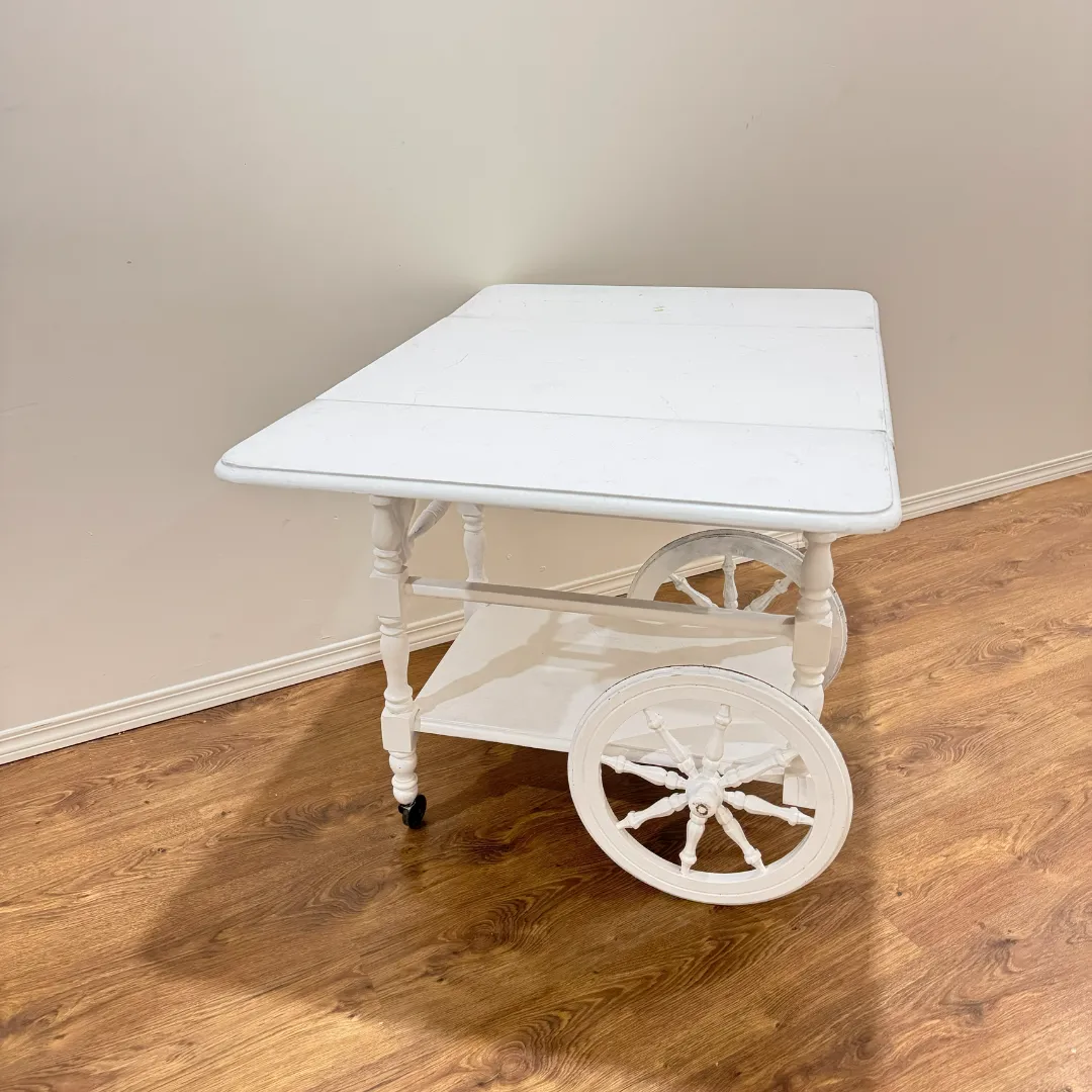 ANTIQUE DESSERT CART
