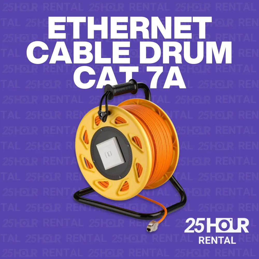 ETHERNET CABLE DRUM CAT 7A - MULTIPLE LENGHTS