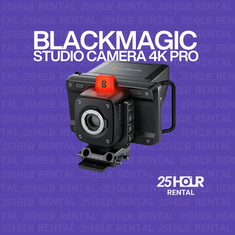 Blackmagic - Studio Camera 4K - Pro