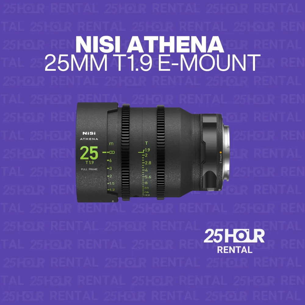 NISI ATHENA 25MM T1.9 E-Mount