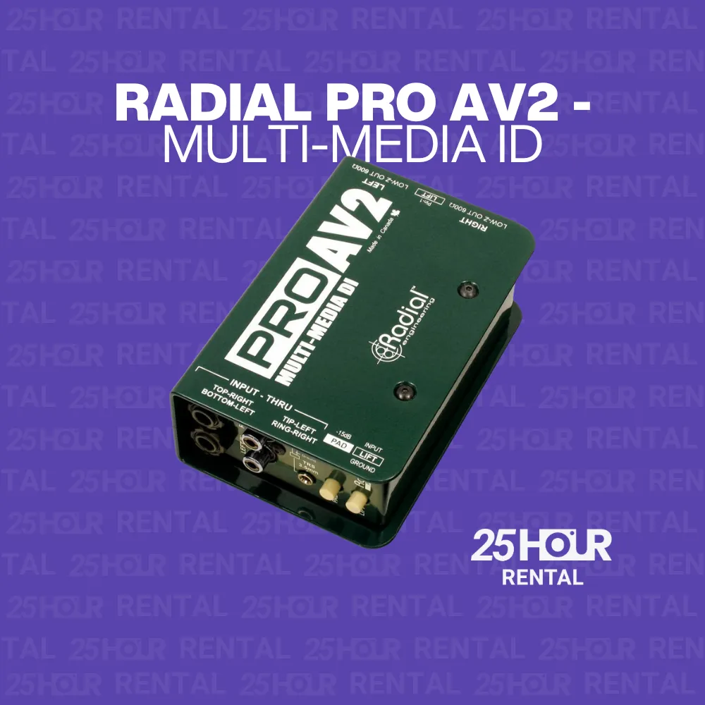 RADIAL PRO AV2 - MULTI-MEDIA ID
