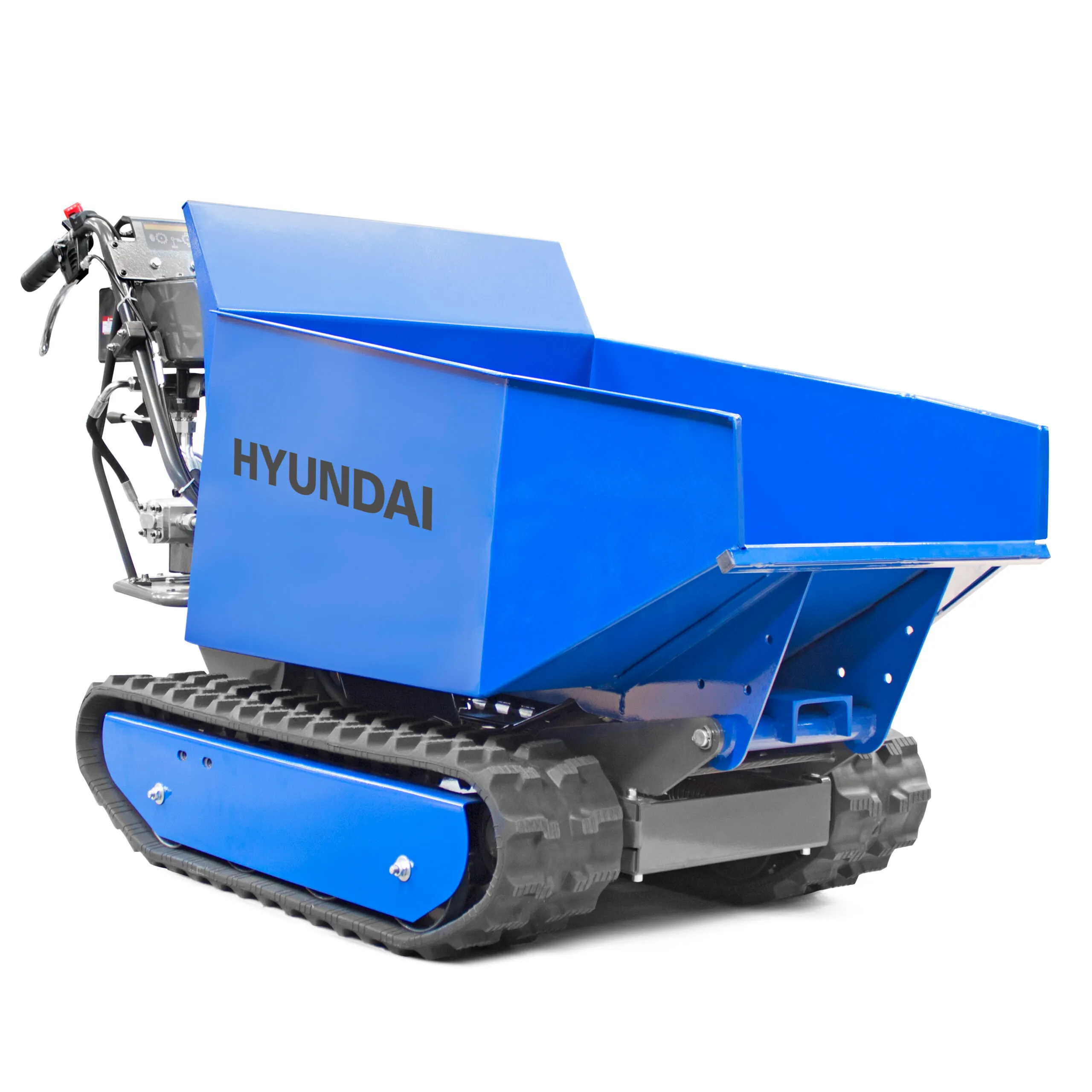 Hyundai 500kg Tracked Mini Dumper – 196cc Petrol Engine
