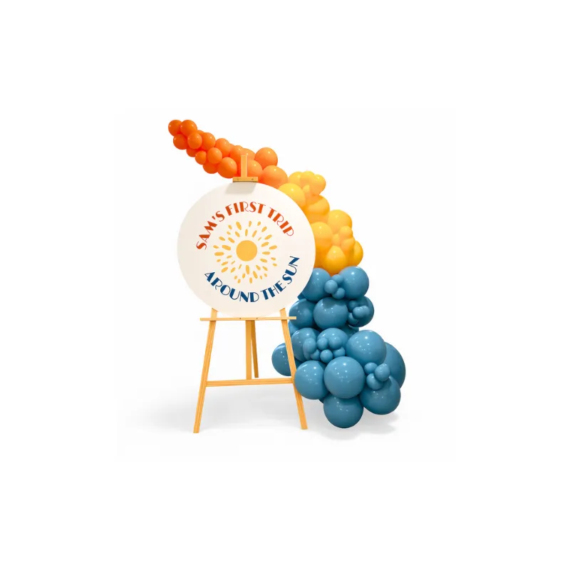 Welcome Sign Package - 80cm Round