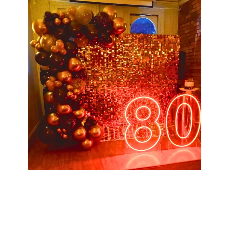 Shimmer Wall Party Package