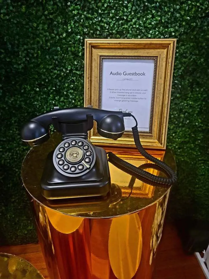 Audio Guest Book - Package (Black)