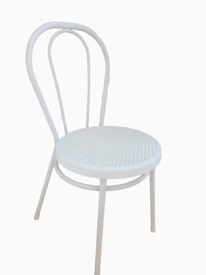 White Bentwood Style Chairs