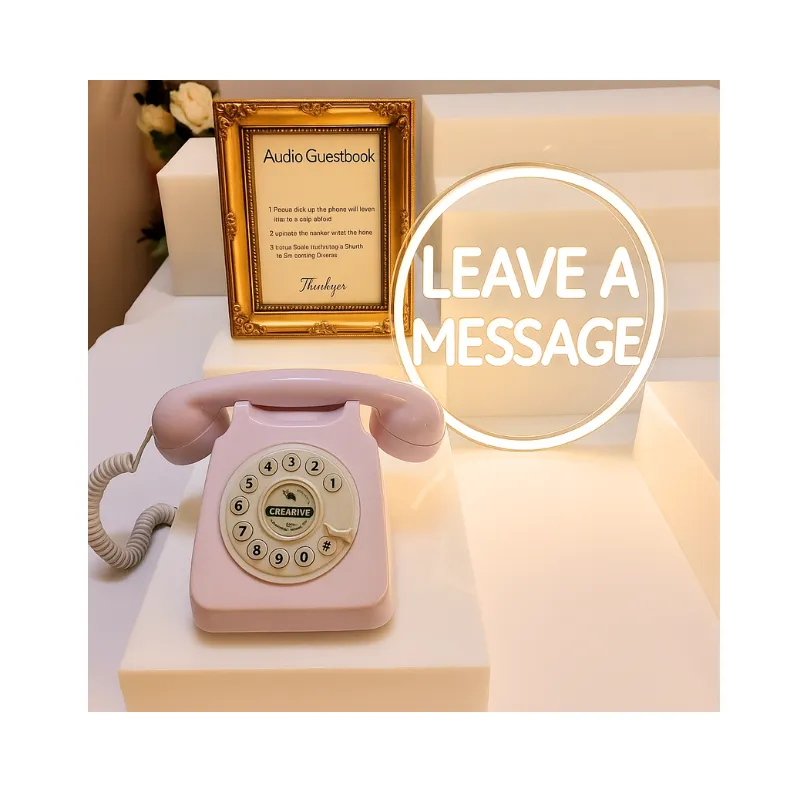 Audio Guestbook Package - White