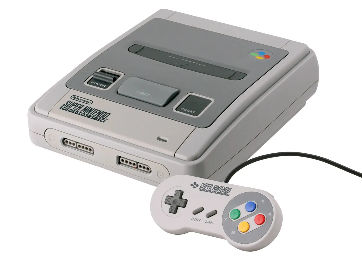 Retro Gaming systeem SNES look