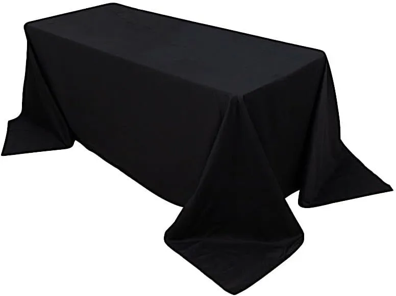 90" x 132" Premium Rectangle Tablecloth