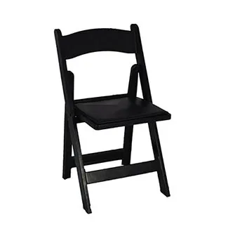 Black Resin Garden Chairs