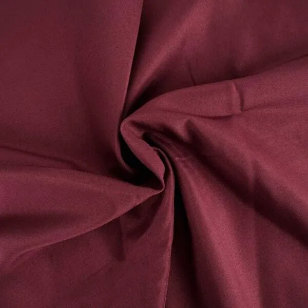 8' BURGUNDY Rectangular Linen
