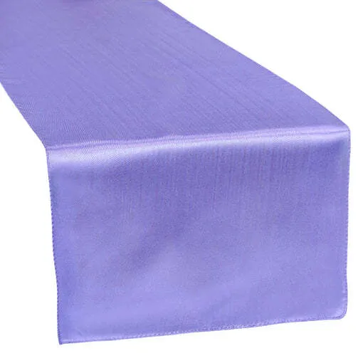 Satin Table Runner - Purple