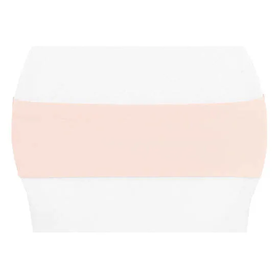 Spandex Chair Band - Blush/Rose Gold