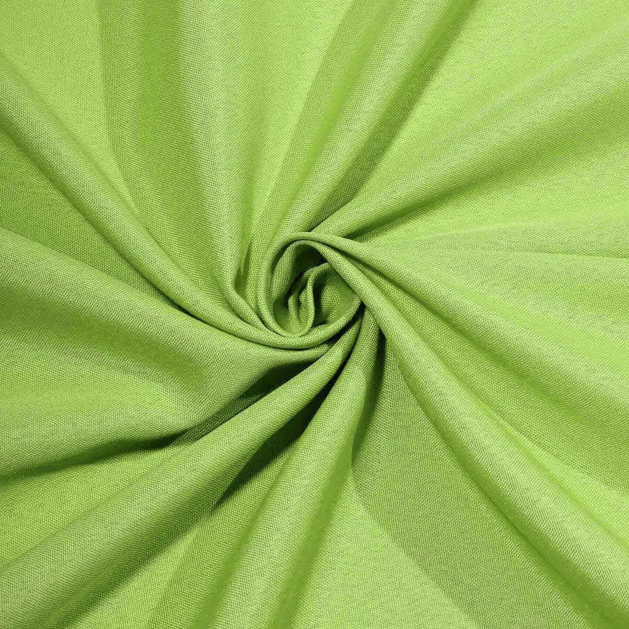 120" APPLE GREEN Round Linen