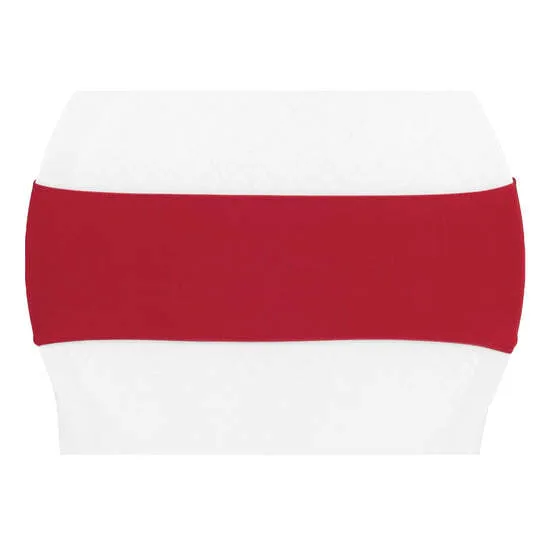 Spandex Chair Band - Apple Red