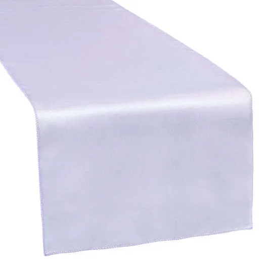 Satin Table Runner - Lavender