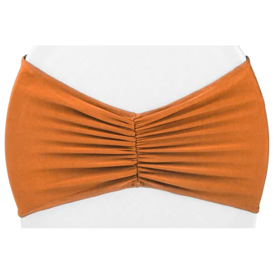 Ruffled Spandex Chair Band - Terracotta