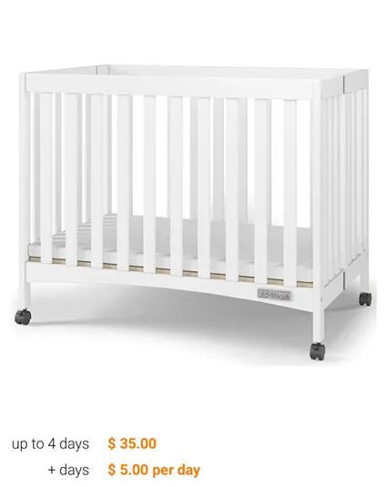 Cuna plegable