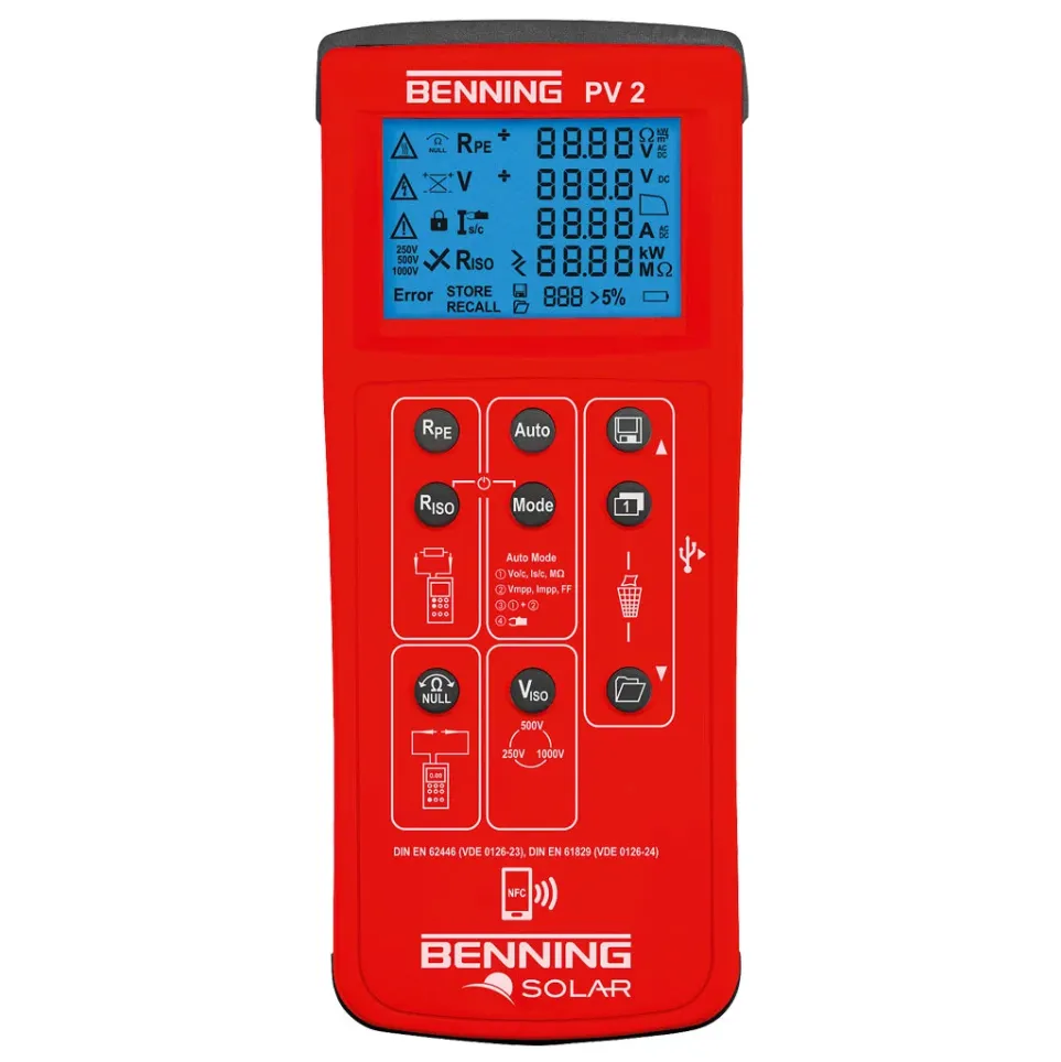 Photovoltaiktester Benning PV2