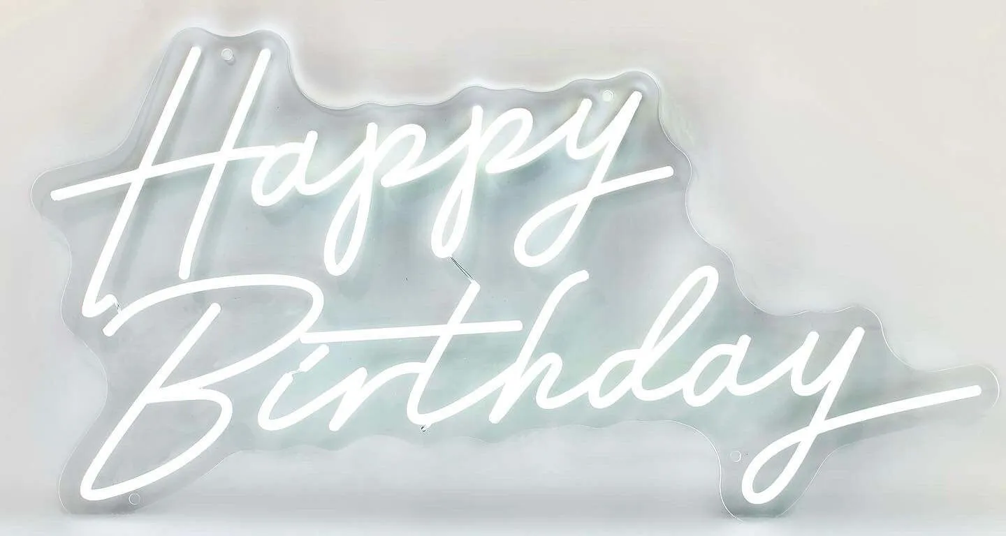 Neon Sign - Happy Birthday